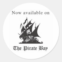 Maintenant disponible sur la baie de pirate adhésif