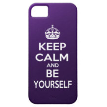 Maintenez calme et soyez Yourslef Coque Case-Mate iPhone 5