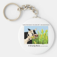 Maïs d'Agrazing (tee - shirt drôle etc. de cartes  Porte-clés