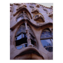 Maison Batllo, Barcelone, Espagne Carte Postale