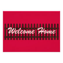 Maison bienvenue faire-part
