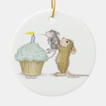 Maison-Souris Designs® - le premier anniversaire d Ornement De Noël