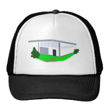maisonnette moderne cottage décomposent casquettes de camionneur