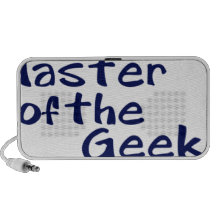 Maître du geeks haut-parleurs de voyage