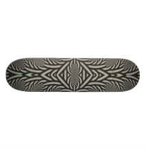 Mal de tête de fractale plateaux de skateboards customisés