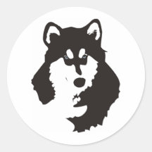 Malamute van Alaska Sticker