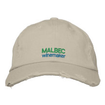MALBEC WINEMAKER PET GEBORDUURDE BASEBALL PETTEN