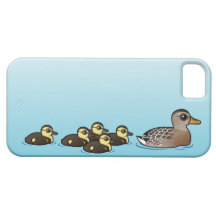 Mallard et cinq canetons coque iPhone 5 Case-Mate