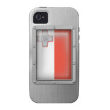 Malte en acier inoxydable étui Case-Mate iPhone 4