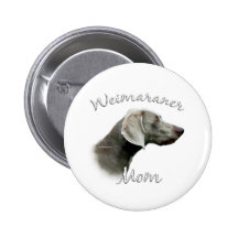 Maman 2 de Weimaraner Badges Avec Agrafe