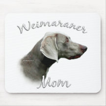 Maman 2 de Weimaraner Tapis De Souris