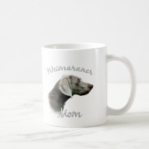 Maman 2 de Weimaraner Tasses À Café