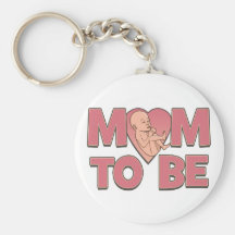 Maman à être de maternité porte-clés