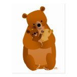 Maman Bear (aucun arrière - plan) cartes postales