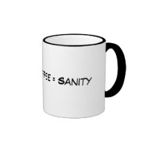 Maman + Café = santé d'esprit Tasse À Café