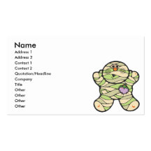maman de bébé cartes de visite personnelles