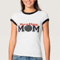 Maman de bowling t-shirts