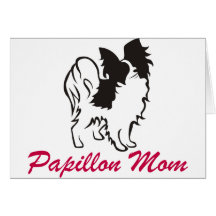 Maman de Papillon Carte De Vœux