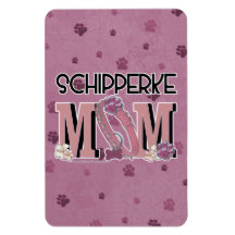 MAMAN de Schipperke Magnet En Vinyle