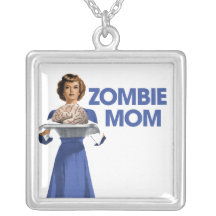 Maman de zombi colliers personnalisés