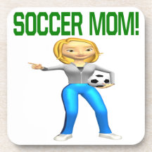 Maman du football sous-bocks