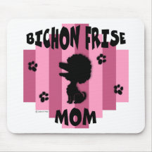 Maman Mousepad de Bichon Tapis De Souris