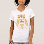 Maman orange d'ours t-shirt