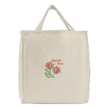 Maman spéciale Fourre-tout - à jour floral Sac