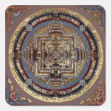 Mandala de Kalachakra autocollants