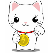 Maneki Neko - chat chanceux blanc T-shirts