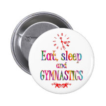 Mangez, dormez gymnastique badges