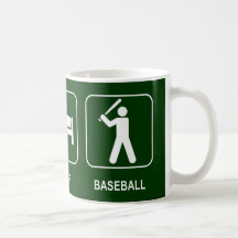 Mangez la tasse de base-ball de sommeil