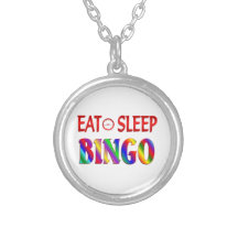 Mangez le bingo-test de sommeil pendentif