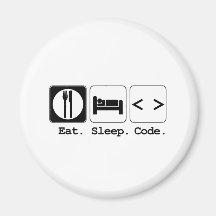 mangez le code de sommeil aimant