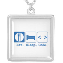 mangez le code de sommeil (le HTML) Pendentifs