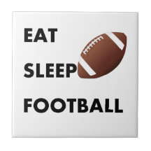 Mangez le football de sommeil carreau en céramique