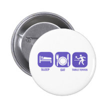 mangez le ping-pong de sommeil pin's