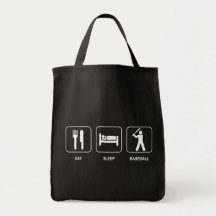 Mangez le sac de base-ball de sommeil