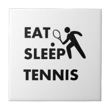 Mangez le tennis de sommeil carreau