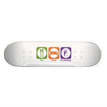 Mangez les mariages de plan de sommeil skateboards cutomisables