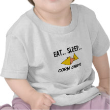 Mangez les PUCES de MAÏS de sommeil T-shirts