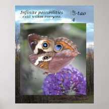 Manière 04 de papillon - possibilités infinies posters