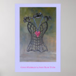 Mannequin de cancan affiches