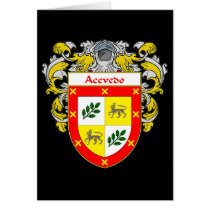 Manteau d'Acevedo des bras (enveloppés) cartes