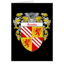 Manteau d'Acosta des bras (enveloppés) cartes