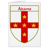 Manteau d'Adams des bras/de crête de famille cartes