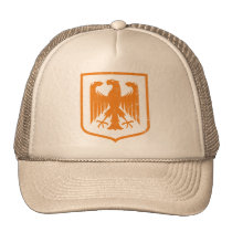 Manteau d'Allemand Eagle - du Deutschland des bras casquettes