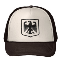 Manteau d'Allemand Eagle - du Deutschland des bras casquettes