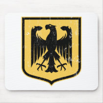 Manteau d'Allemand Eagle - du Deutschland des bras tapis de souris