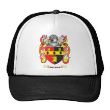 Manteau de Broder des bras (crête de famille) Casquette De Camionneur